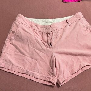 J. Crew Light Pink Cotton Shorts